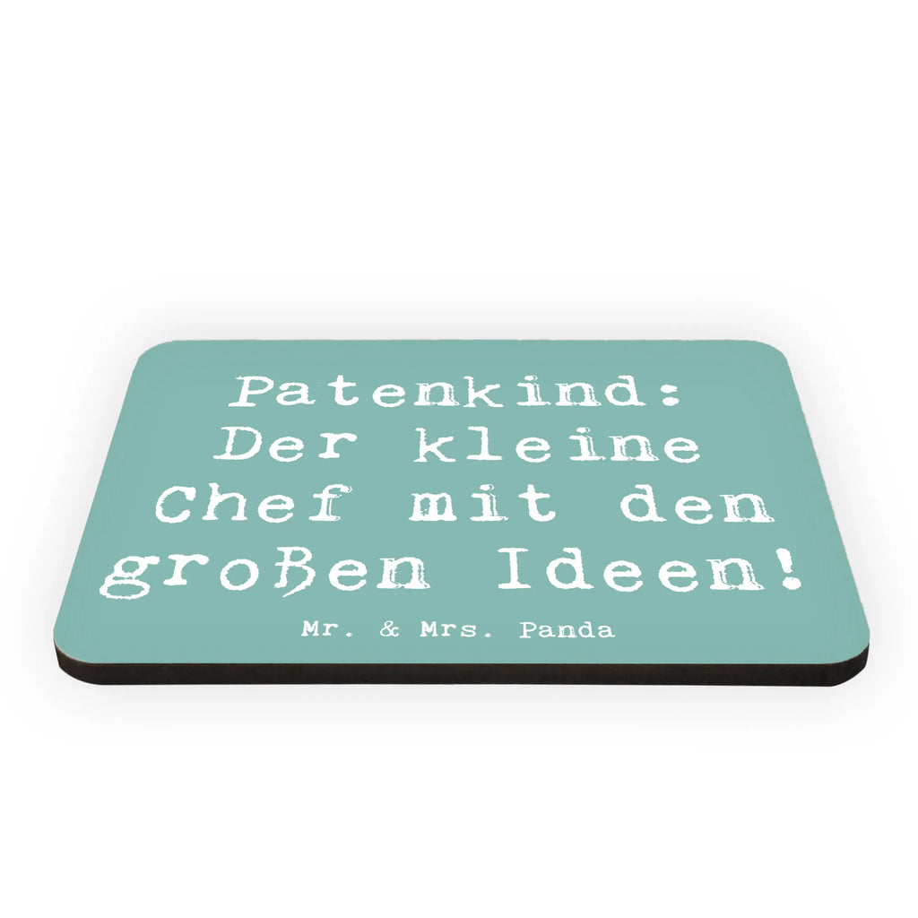 Magnet Spruch Patenkind Chef Kühlschrankmagnet, Pinnwandmagnet, Souvenir Magnet, Motivmagnete, Dekomagnet, Whiteboard Magnet, Notiz Magnet, Kühlschrank Dekoration, Familie, Vatertag, Muttertag, Bruder, Schwester, Mama, Papa, Oma, Opa