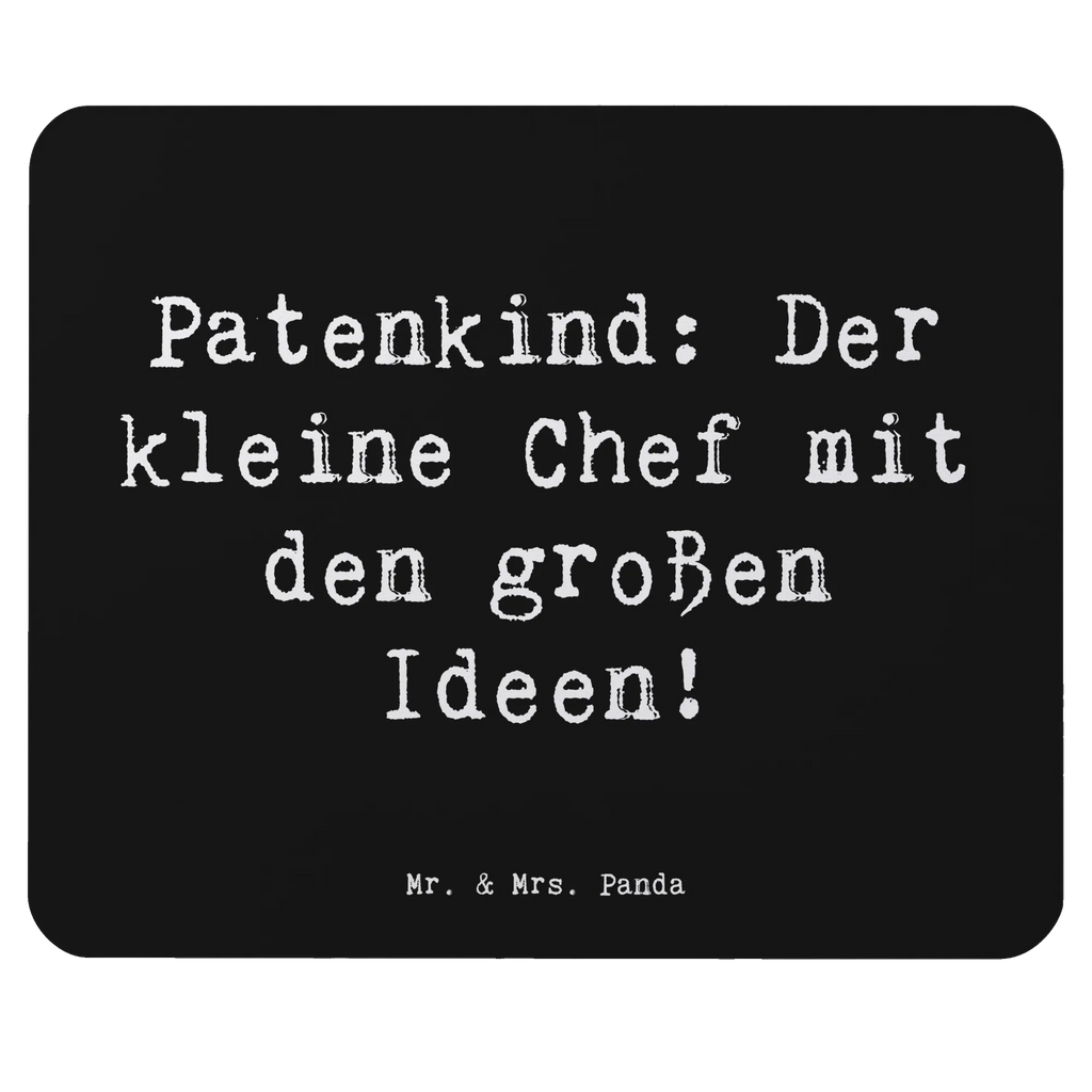 Mauspad Spruch Patenkind Chef Mousepad, Computer zubehör, Büroausstattung, PC Zubehör, Arbeitszimmer, Mauspad, Einzigartiges Mauspad, Designer Mauspad, Mausunterlage, Mauspad Büro, Familie, Vatertag, Muttertag, Bruder, Schwester, Mama, Papa, Oma, Opa