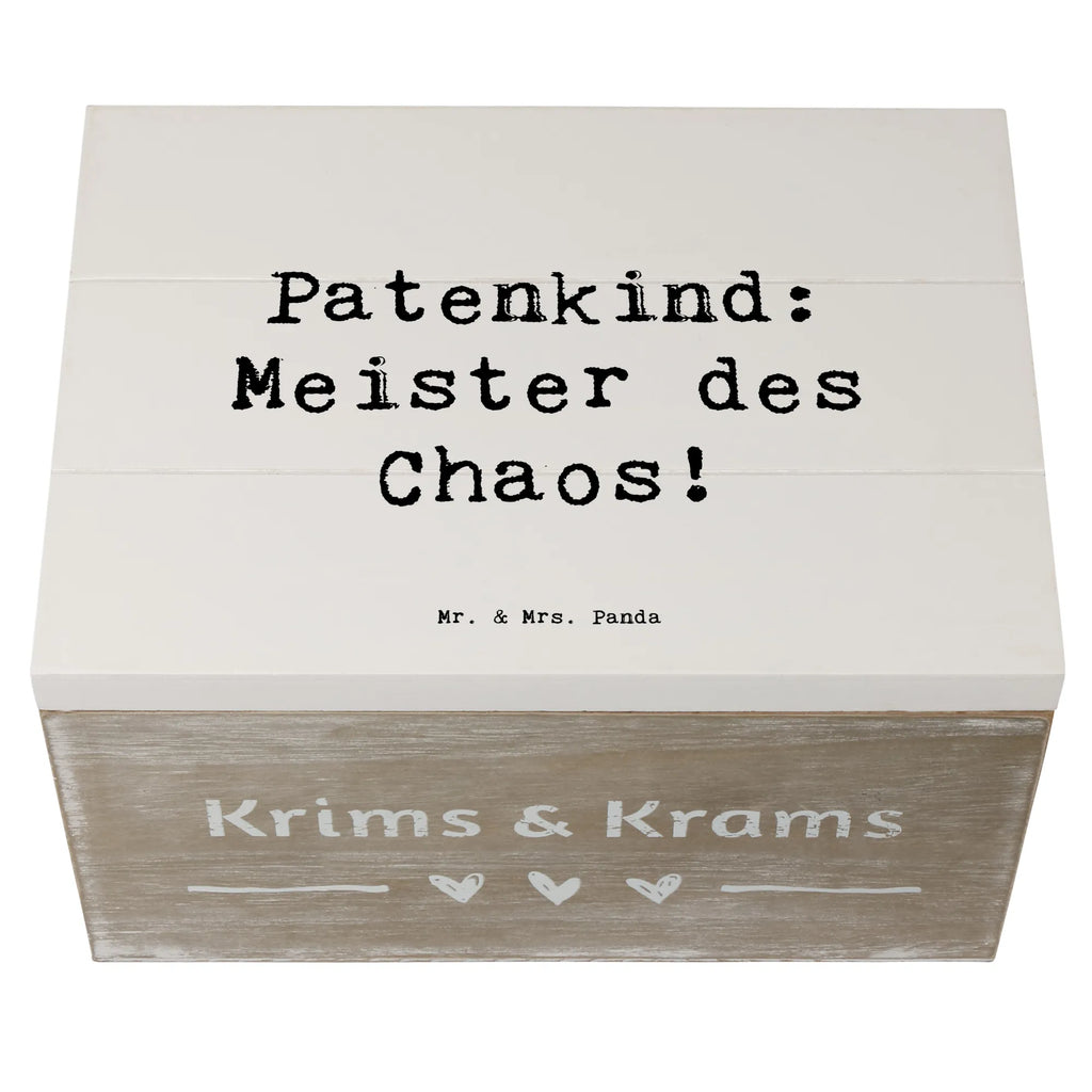 Holzkiste Spruch Patenkind Chaosmeister Holzkiste, Kiste, Schatzkiste, Truhe, Schatulle, XXL, Erinnerungsbox, Erinnerungskiste, Dekokiste, Aufbewahrungsbox, Geschenkbox, Geschenkdose, Familie, Vatertag, Muttertag, Bruder, Schwester, Mama, Papa, Oma, Opa