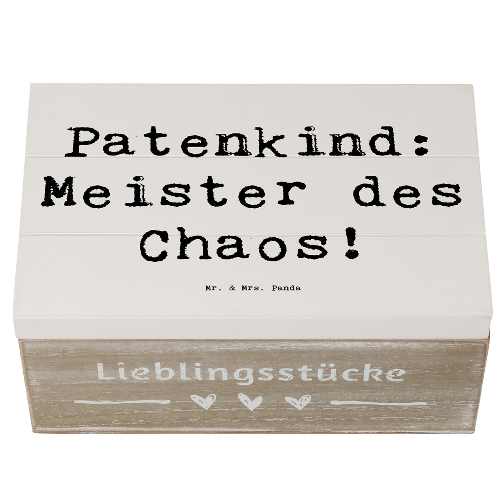 Holzkiste Spruch Patenkind Chaosmeister Holzkiste, Kiste, Schatzkiste, Truhe, Schatulle, XXL, Erinnerungsbox, Erinnerungskiste, Dekokiste, Aufbewahrungsbox, Geschenkbox, Geschenkdose, Familie, Vatertag, Muttertag, Bruder, Schwester, Mama, Papa, Oma, Opa