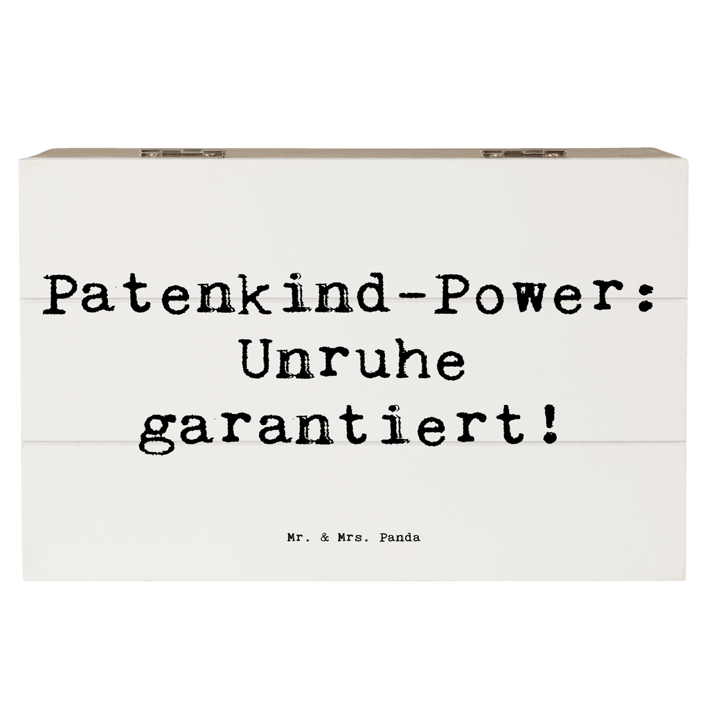 Holzkiste Spruch Patenkind Power Holzkiste, Kiste, Schatzkiste, Truhe, Schatulle, XXL, Erinnerungsbox, Erinnerungskiste, Dekokiste, Aufbewahrungsbox, Geschenkbox, Geschenkdose, Familie, Vatertag, Muttertag, Bruder, Schwester, Mama, Papa, Oma, Opa