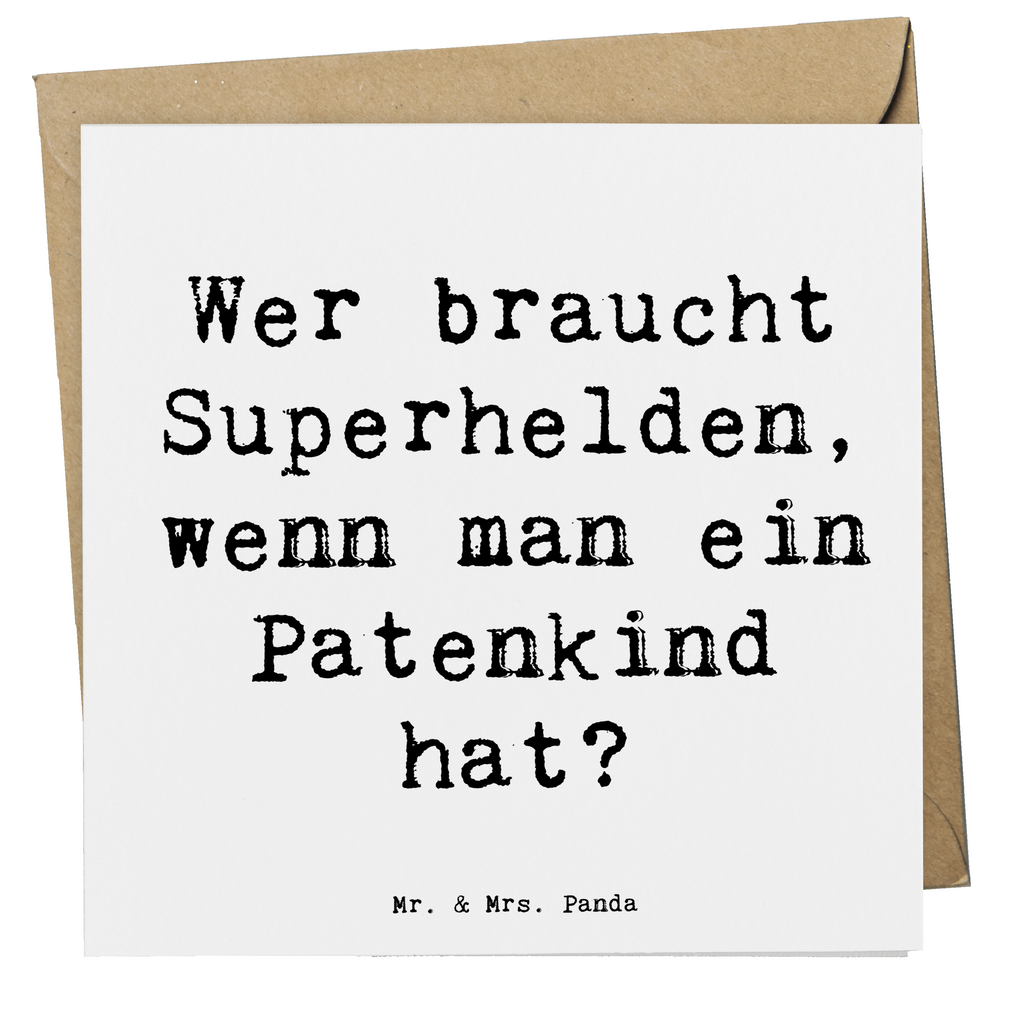 Deluxe Karte Spruch Patenkind Wunder Karte, Grußkarte, Klappkarte, Einladungskarte, Glückwunschkarte, Hochzeitskarte, Geburtstagskarte, Hochwertige Grußkarte, Hochwertige Klappkarte, Familie, Vatertag, Muttertag, Bruder, Schwester, Mama, Papa, Oma, Opa