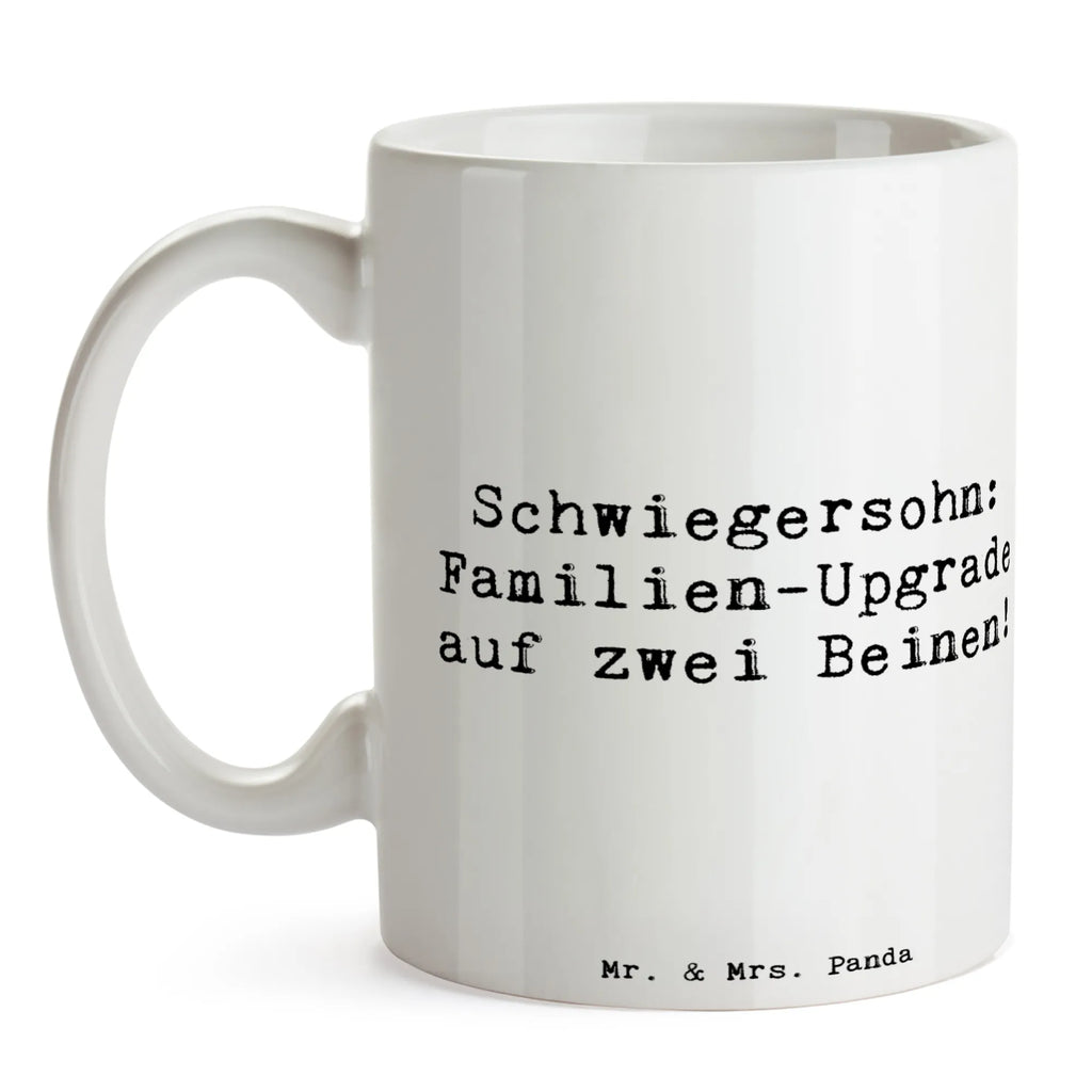 Tasse Spruch Schwiegersohn Upgrade Tasse, Kaffeetasse, Teetasse, Becher, Kaffeebecher, Teebecher, Keramiktasse, Porzellantasse, Büro Tasse, Geschenk Tasse, Tasse Sprüche, Tasse Motive, Kaffeetassen, Tasse bedrucken, Designer Tasse, Cappuccino Tassen, Schöne Teetassen, Familie, Vatertag, Muttertag, Bruder, Schwester, Mama, Papa, Oma, Opa