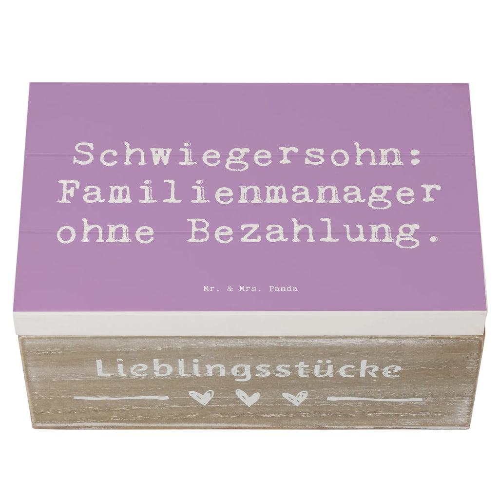 Holzkiste Spruch Schwiegersohn Manager Holzkiste, Kiste, Schatzkiste, Truhe, Schatulle, XXL, Erinnerungsbox, Erinnerungskiste, Dekokiste, Aufbewahrungsbox, Geschenkbox, Geschenkdose, Familie, Vatertag, Muttertag, Bruder, Schwester, Mama, Papa, Oma, Opa