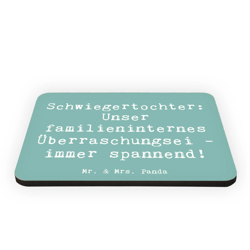 Magnet Spruch Überraschungs-Schwiegertochter Kühlschrankmagnet, Pinnwandmagnet, Souvenir Magnet, Motivmagnete, Dekomagnet, Whiteboard Magnet, Notiz Magnet, Kühlschrank Dekoration, Familie, Vatertag, Muttertag, Bruder, Schwester, Mama, Papa, Oma, Opa