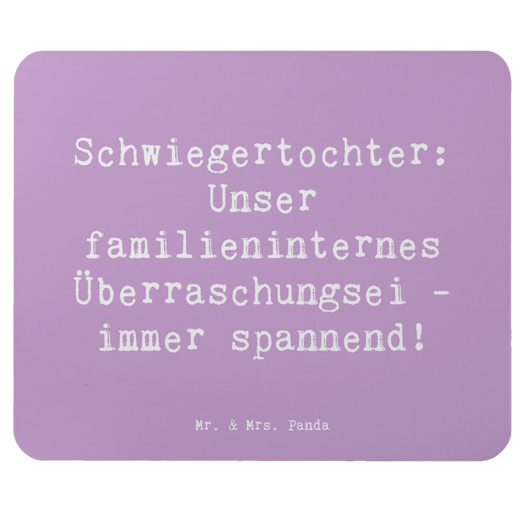 Mauspad Spruch Überraschungs-Schwiegertochter Mousepad, Computer zubehör, Büroausstattung, PC Zubehör, Arbeitszimmer, Mauspad, Einzigartiges Mauspad, Designer Mauspad, Mausunterlage, Mauspad Büro, Familie, Vatertag, Muttertag, Bruder, Schwester, Mama, Papa, Oma, Opa