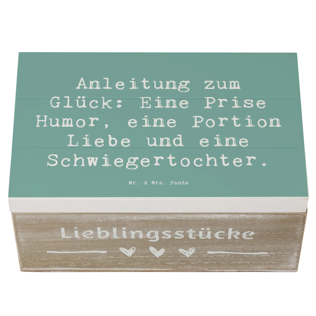 Holzkiste Spruch Humor Liebe Schwiegertochter Holzkiste, Kiste, Schatzkiste, Truhe, Schatulle, XXL, Erinnerungsbox, Erinnerungskiste, Dekokiste, Aufbewahrungsbox, Geschenkbox, Geschenkdose, Familie, Vatertag, Muttertag, Bruder, Schwester, Mama, Papa, Oma, Opa