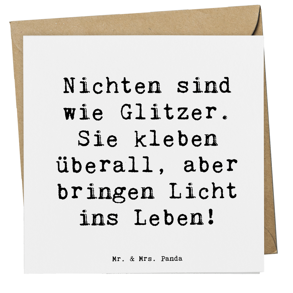 Deluxe Karte Spruch Nichte Glitzer Karte, Grußkarte, Klappkarte, Einladungskarte, Glückwunschkarte, Hochzeitskarte, Geburtstagskarte, Hochwertige Grußkarte, Hochwertige Klappkarte, Familie, Vatertag, Muttertag, Bruder, Schwester, Mama, Papa, Oma, Opa