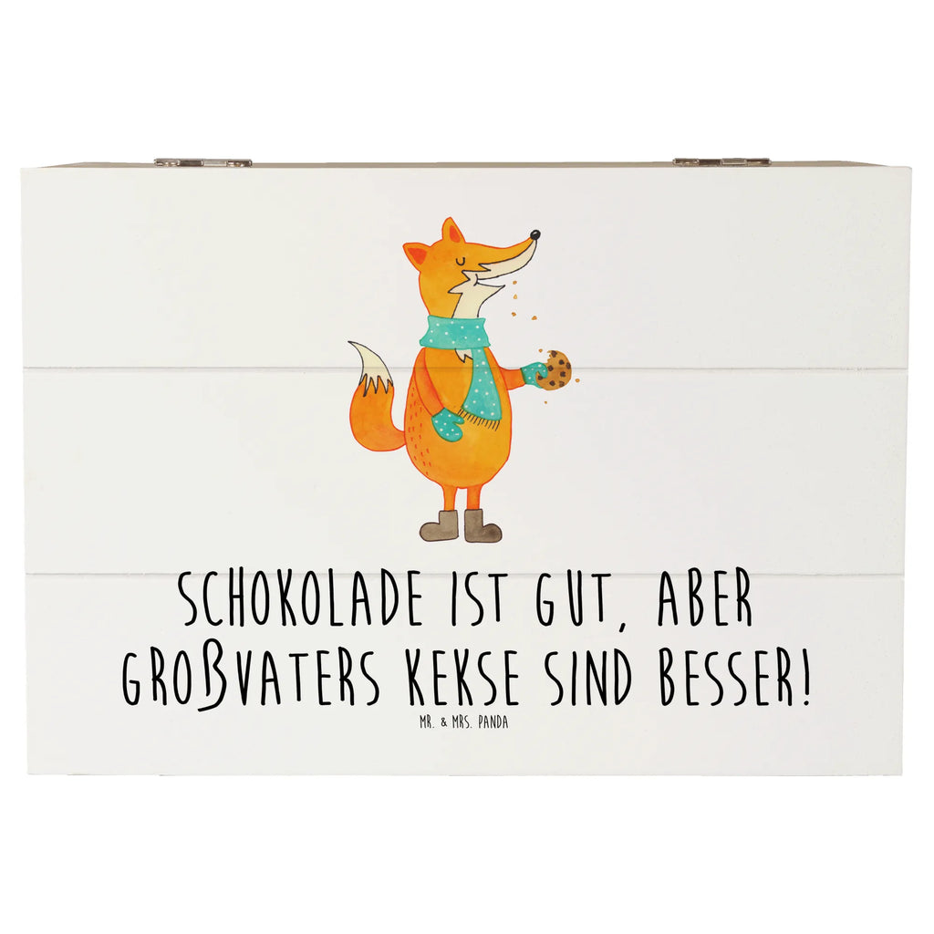 Holzkiste Großvaters Kekse Holzkiste, Kiste, Schatzkiste, Truhe, Schatulle, XXL, Erinnerungsbox, Erinnerungskiste, Dekokiste, Aufbewahrungsbox, Geschenkbox, Geschenkdose, Familie, Vatertag, Muttertag, Bruder, Schwester, Mama, Papa, Oma, Opa