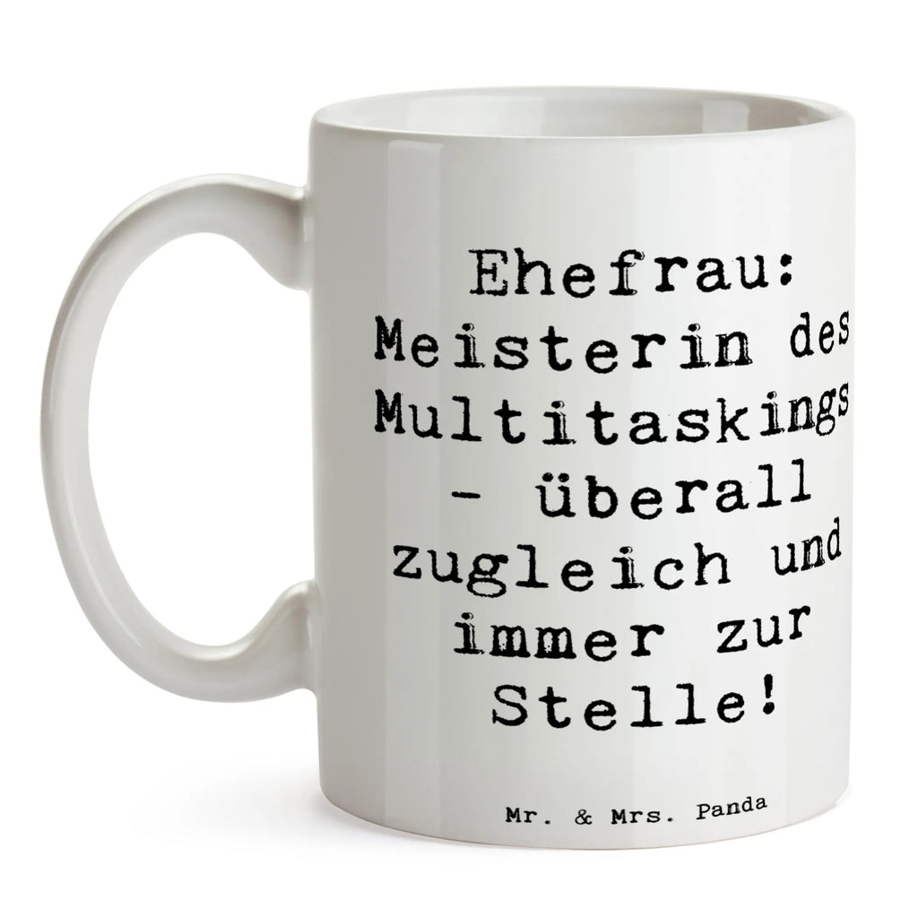 Tasse Spruch Ehefrau Meisterin Tasse, Kaffeetasse, Teetasse, Becher, Kaffeebecher, Teebecher, Keramiktasse, Porzellantasse, Büro Tasse, Geschenk Tasse, Tasse Sprüche, Tasse Motive, Kaffeetassen, Tasse bedrucken, Designer Tasse, Cappuccino Tassen, Schöne Teetassen, Familie, Vatertag, Muttertag, Bruder, Schwester, Mama, Papa, Oma, Opa