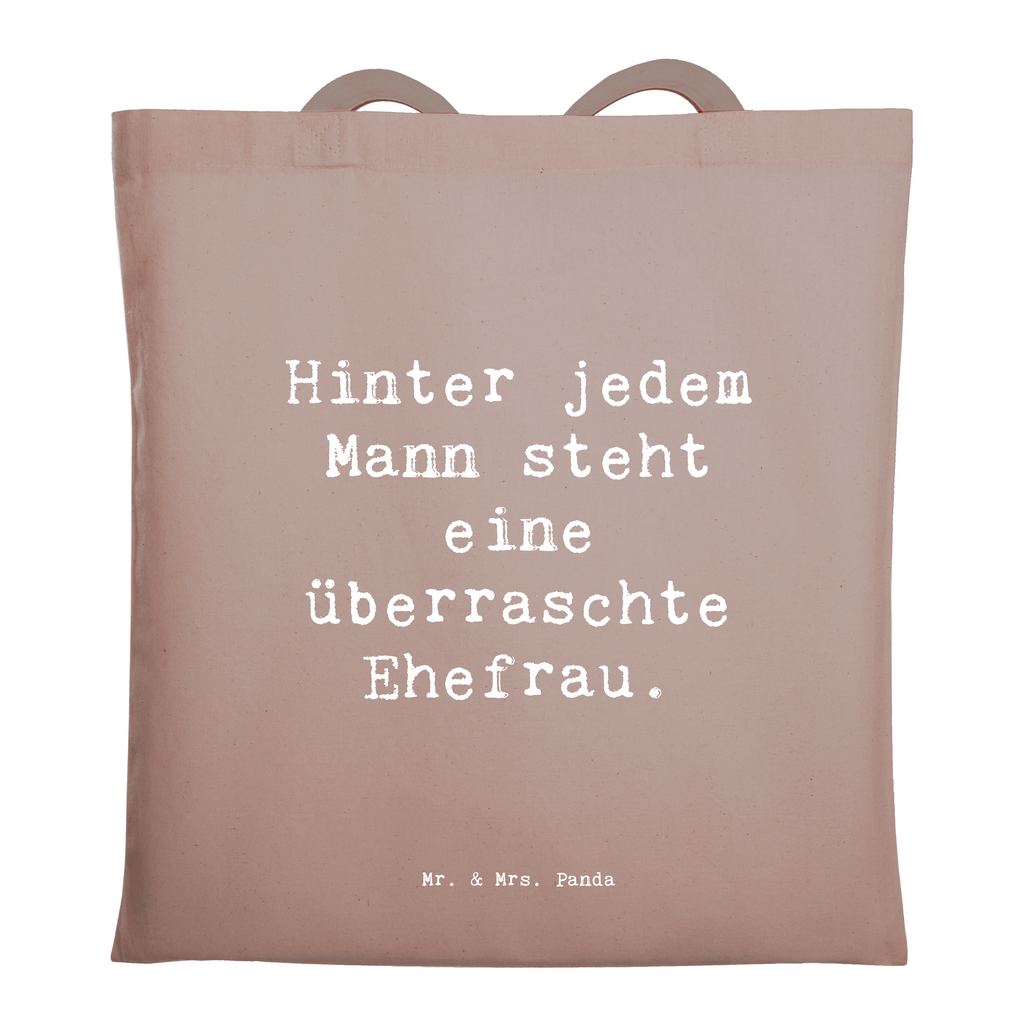 Tragetasche Spruch Überraschte Ehefrau Beuteltasche, Beutel, Einkaufstasche, Jutebeutel, Stoffbeutel, Tasche, Shopper, Umhängetasche, Strandtasche, Schultertasche, Stofftasche, Tragetasche, Badetasche, Jutetasche, Einkaufstüte, Laptoptasche, Familie, Vatertag, Muttertag, Bruder, Schwester, Mama, Papa, Oma, Opa