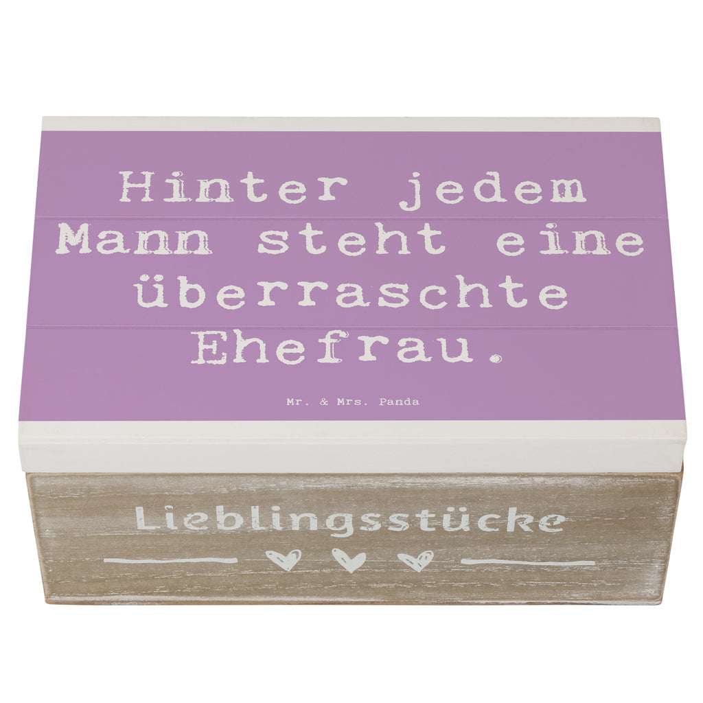 Holzkiste Spruch Überraschte Ehefrau Holzkiste, Kiste, Schatzkiste, Truhe, Schatulle, XXL, Erinnerungsbox, Erinnerungskiste, Dekokiste, Aufbewahrungsbox, Geschenkbox, Geschenkdose, Familie, Vatertag, Muttertag, Bruder, Schwester, Mama, Papa, Oma, Opa