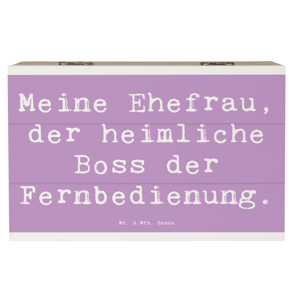 Holzkiste Spruch Ehefrau Boss Holzkiste, Kiste, Schatzkiste, Truhe, Schatulle, XXL, Erinnerungsbox, Erinnerungskiste, Dekokiste, Aufbewahrungsbox, Geschenkbox, Geschenkdose, Familie, Vatertag, Muttertag, Bruder, Schwester, Mama, Papa, Oma, Opa