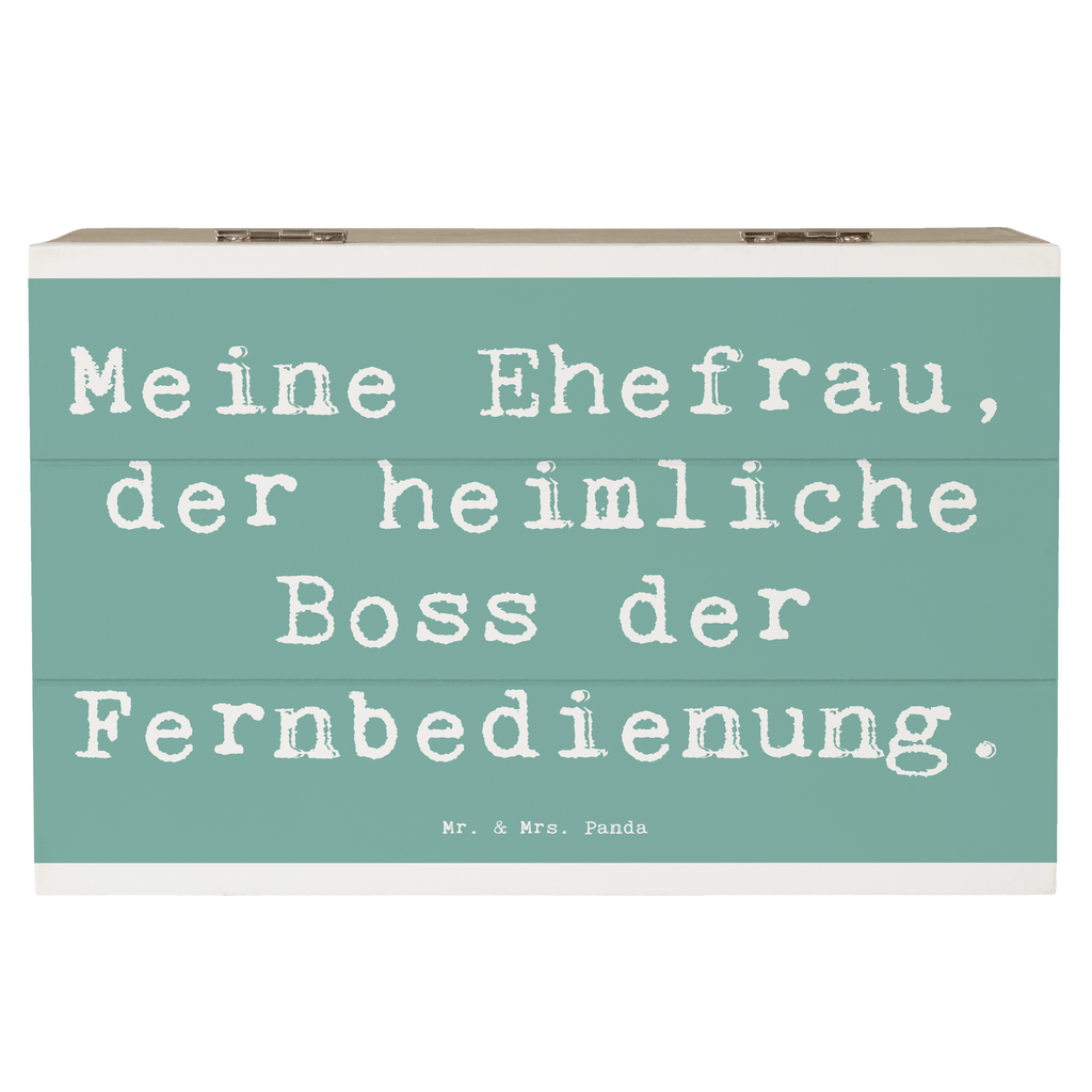 Holzkiste Spruch Ehefrau Boss Holzkiste, Kiste, Schatzkiste, Truhe, Schatulle, XXL, Erinnerungsbox, Erinnerungskiste, Dekokiste, Aufbewahrungsbox, Geschenkbox, Geschenkdose, Familie, Vatertag, Muttertag, Bruder, Schwester, Mama, Papa, Oma, Opa