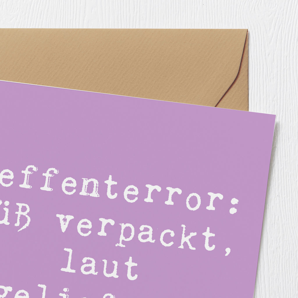 Deluxe Karte Spruch Neffe Chaos Karte, Grußkarte, Klappkarte, Einladungskarte, Glückwunschkarte, Hochzeitskarte, Geburtstagskarte, Hochwertige Grußkarte, Hochwertige Klappkarte, Familie, Vatertag, Muttertag, Bruder, Schwester, Mama, Papa, Oma, Opa