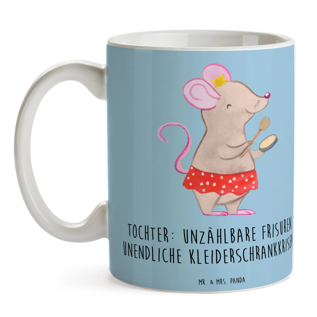 Tasse Tochter Mode Tasse, Kaffeetasse, Teetasse, Becher, Kaffeebecher, Teebecher, Keramiktasse, Porzellantasse, Büro Tasse, Geschenk Tasse, Tasse Sprüche, Tasse Motive, Kaffeetassen, Tasse bedrucken, Designer Tasse, Cappuccino Tassen, Schöne Teetassen, Familie, Vatertag, Muttertag, Bruder, Schwester, Mama, Papa, Oma, Opa