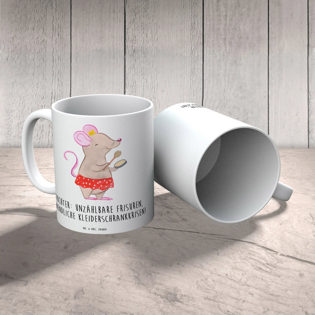 Tasse Tochter Mode Tasse, Kaffeetasse, Teetasse, Becher, Kaffeebecher, Teebecher, Keramiktasse, Porzellantasse, Büro Tasse, Geschenk Tasse, Tasse Sprüche, Tasse Motive, Kaffeetassen, Tasse bedrucken, Designer Tasse, Cappuccino Tassen, Schöne Teetassen, Familie, Vatertag, Muttertag, Bruder, Schwester, Mama, Papa, Oma, Opa