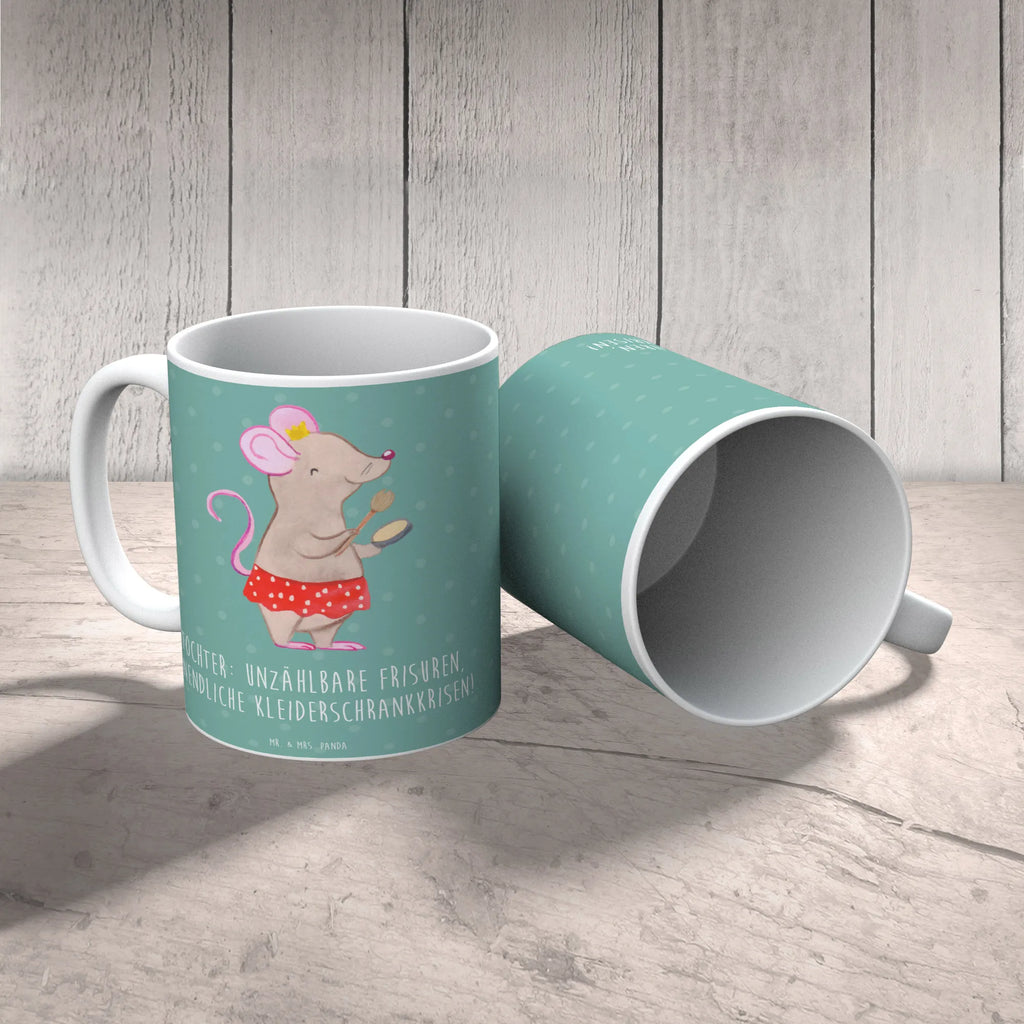 Tasse Tochter Mode Tasse, Kaffeetasse, Teetasse, Becher, Kaffeebecher, Teebecher, Keramiktasse, Porzellantasse, Büro Tasse, Geschenk Tasse, Tasse Sprüche, Tasse Motive, Kaffeetassen, Tasse bedrucken, Designer Tasse, Cappuccino Tassen, Schöne Teetassen, Familie, Vatertag, Muttertag, Bruder, Schwester, Mama, Papa, Oma, Opa