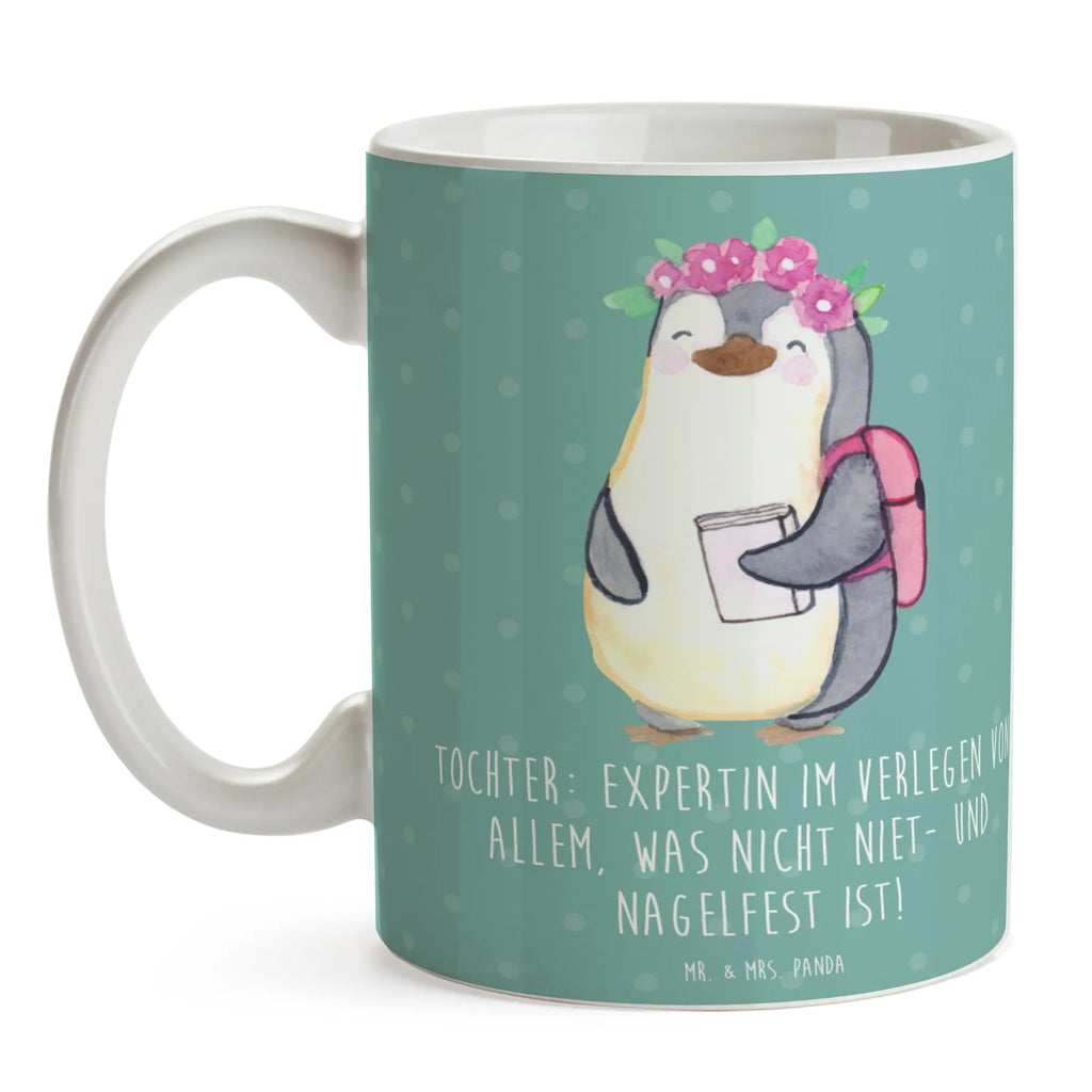 Tasse Tochter Expertin Tasse, Kaffeetasse, Teetasse, Becher, Kaffeebecher, Teebecher, Keramiktasse, Porzellantasse, Büro Tasse, Geschenk Tasse, Tasse Sprüche, Tasse Motive, Kaffeetassen, Tasse bedrucken, Designer Tasse, Cappuccino Tassen, Schöne Teetassen, Familie, Vatertag, Muttertag, Bruder, Schwester, Mama, Papa, Oma, Opa