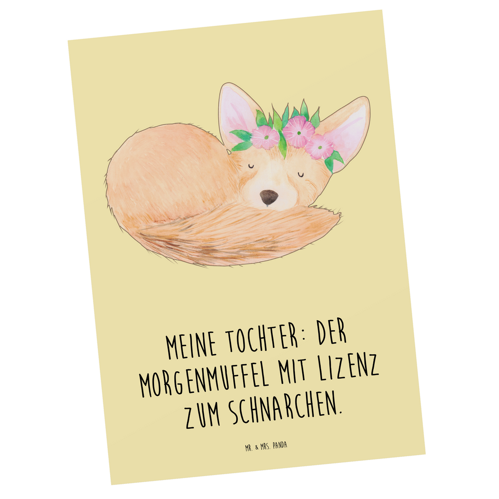 Postkarte Tochter Morgenmuffel Postkarte, Karte, Geschenkkarte, Grußkarte, Einladung, Ansichtskarte, Geburtstagskarte, Einladungskarte, Dankeskarte, Ansichtskarten, Einladung Geburtstag, Einladungskarten Geburtstag, Familie, Vatertag, Muttertag, Bruder, Schwester, Mama, Papa, Oma, Opa