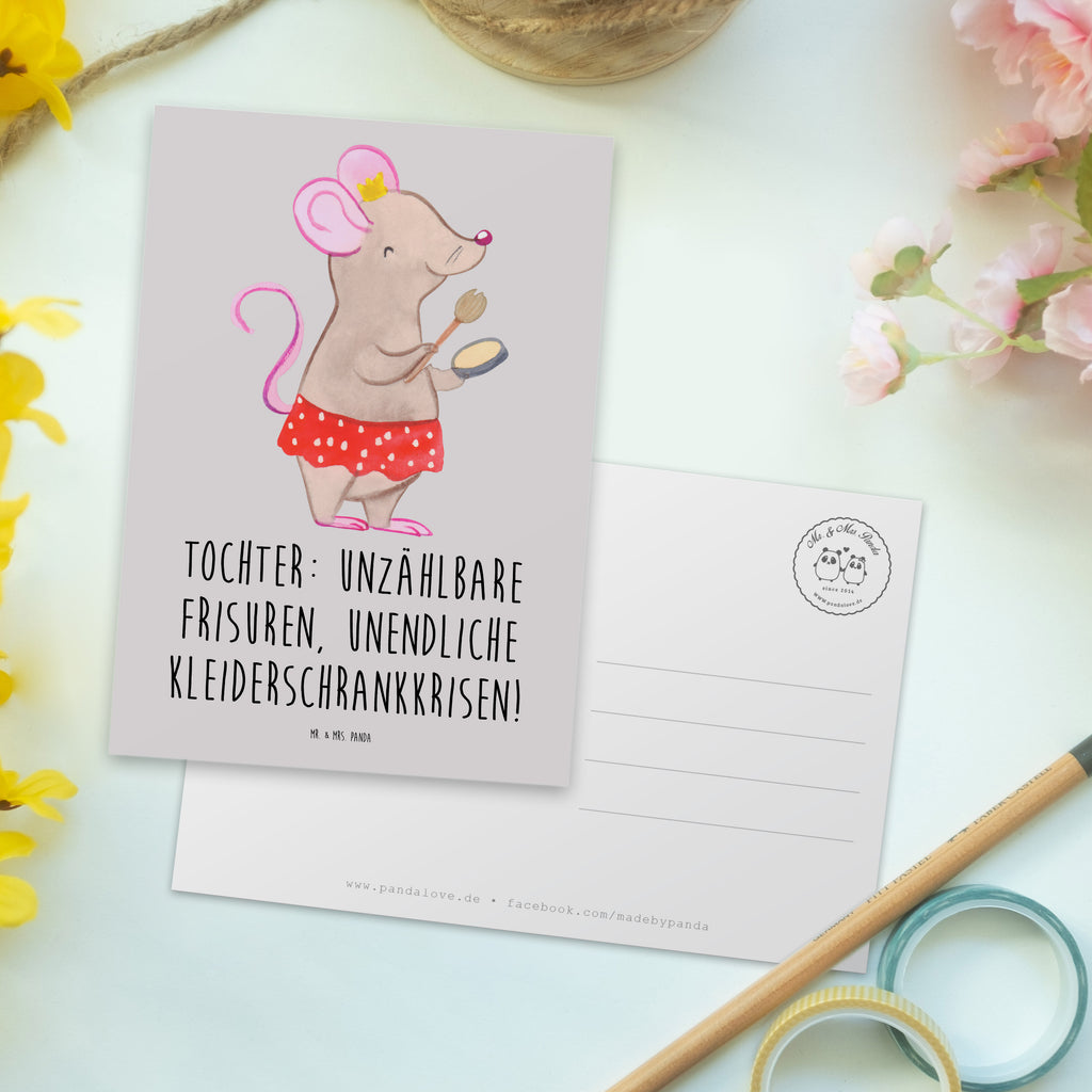 Postkarte Tochter Mode Postkarte, Karte, Geschenkkarte, Grußkarte, Einladung, Ansichtskarte, Geburtstagskarte, Einladungskarte, Dankeskarte, Ansichtskarten, Einladung Geburtstag, Einladungskarten Geburtstag, Familie, Vatertag, Muttertag, Bruder, Schwester, Mama, Papa, Oma, Opa