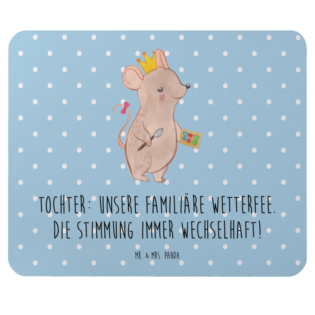 Mauspad Tochter Wetterfee Mousepad, Computer zubehör, Büroausstattung, PC Zubehör, Arbeitszimmer, Mauspad, Einzigartiges Mauspad, Designer Mauspad, Mausunterlage, Mauspad Büro, Familie, Vatertag, Muttertag, Bruder, Schwester, Mama, Papa, Oma, Opa