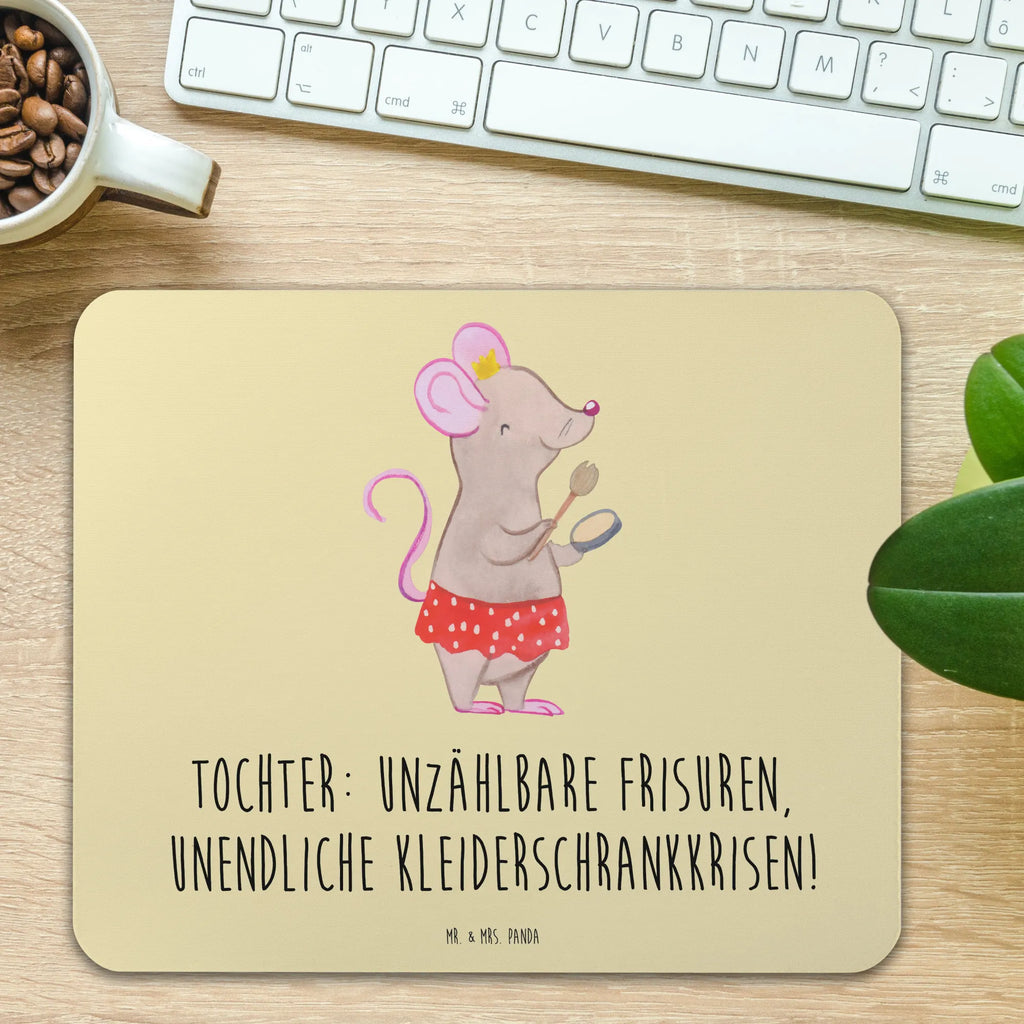 Mauspad Tochter Mode Mousepad, Computer zubehör, Büroausstattung, PC Zubehör, Arbeitszimmer, Mauspad, Einzigartiges Mauspad, Designer Mauspad, Mausunterlage, Mauspad Büro, Familie, Vatertag, Muttertag, Bruder, Schwester, Mama, Papa, Oma, Opa