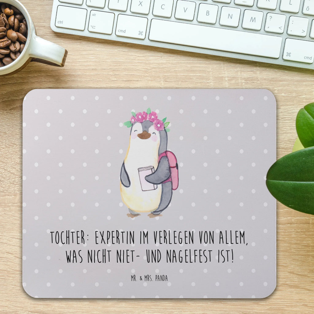 Mauspad Tochter Expertin Mousepad, Computer zubehör, Büroausstattung, PC Zubehör, Arbeitszimmer, Mauspad, Einzigartiges Mauspad, Designer Mauspad, Mausunterlage, Mauspad Büro, Familie, Vatertag, Muttertag, Bruder, Schwester, Mama, Papa, Oma, Opa