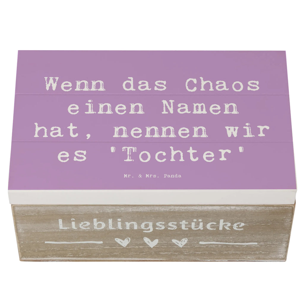 Holzkiste Spruch Chaos Tochter Holzkiste, Kiste, Schatzkiste, Truhe, Schatulle, XXL, Erinnerungsbox, Erinnerungskiste, Dekokiste, Aufbewahrungsbox, Geschenkbox, Geschenkdose, Familie, Vatertag, Muttertag, Bruder, Schwester, Mama, Papa, Oma, Opa