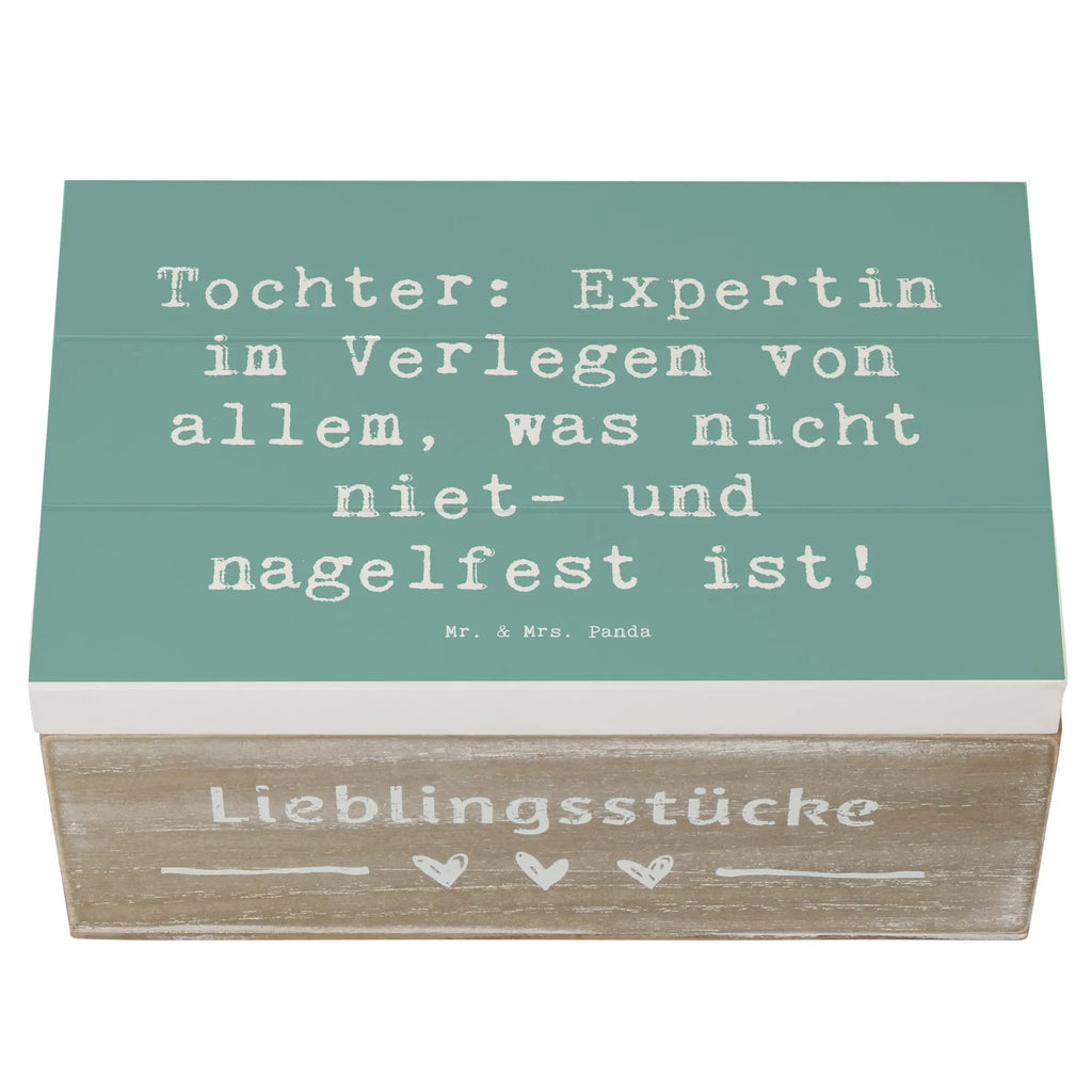 Holzkiste Spruch Tochter Expertin Holzkiste, Kiste, Schatzkiste, Truhe, Schatulle, XXL, Erinnerungsbox, Erinnerungskiste, Dekokiste, Aufbewahrungsbox, Geschenkbox, Geschenkdose, Familie, Vatertag, Muttertag, Bruder, Schwester, Mama, Papa, Oma, Opa