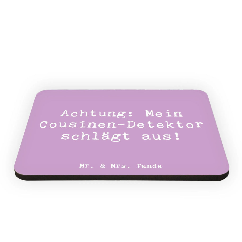 Magnet Spruch Cousinen-Detektor Kühlschrankmagnet, Pinnwandmagnet, Souvenir Magnet, Motivmagnete, Dekomagnet, Whiteboard Magnet, Notiz Magnet, Kühlschrank Dekoration, Familie, Vatertag, Muttertag, Bruder, Schwester, Mama, Papa, Oma, Opa