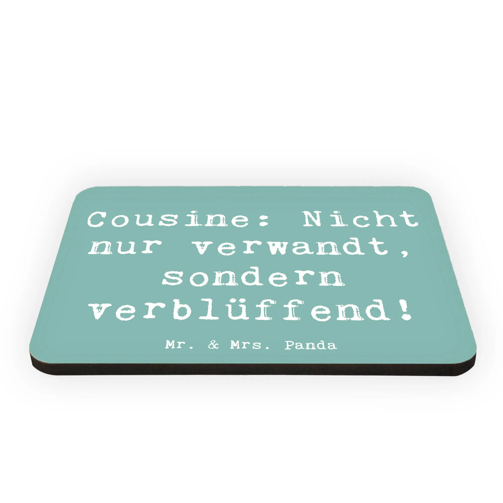 Magnet Spruch Cousine Wunder Kühlschrankmagnet, Pinnwandmagnet, Souvenir Magnet, Motivmagnete, Dekomagnet, Whiteboard Magnet, Notiz Magnet, Kühlschrank Dekoration, Familie, Vatertag, Muttertag, Bruder, Schwester, Mama, Papa, Oma, Opa