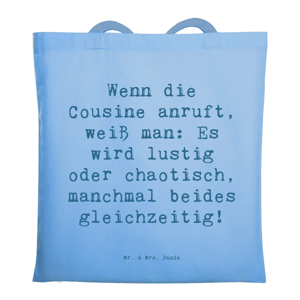 Tragetasche Spruch Cousine Abenteuer Beuteltasche, Beutel, Einkaufstasche, Jutebeutel, Stoffbeutel, Tasche, Shopper, Umhängetasche, Strandtasche, Schultertasche, Stofftasche, Tragetasche, Badetasche, Jutetasche, Einkaufstüte, Laptoptasche, Familie, Vatertag, Muttertag, Bruder, Schwester, Mama, Papa, Oma, Opa