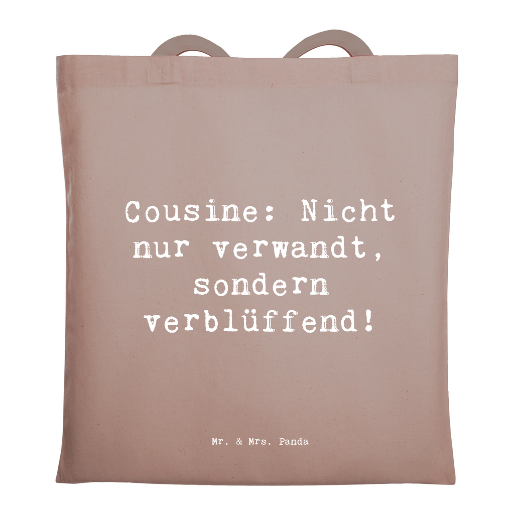 Tragetasche Spruch Cousine Wunder Beuteltasche, Beutel, Einkaufstasche, Jutebeutel, Stoffbeutel, Tasche, Shopper, Umhängetasche, Strandtasche, Schultertasche, Stofftasche, Tragetasche, Badetasche, Jutetasche, Einkaufstüte, Laptoptasche, Familie, Vatertag, Muttertag, Bruder, Schwester, Mama, Papa, Oma, Opa