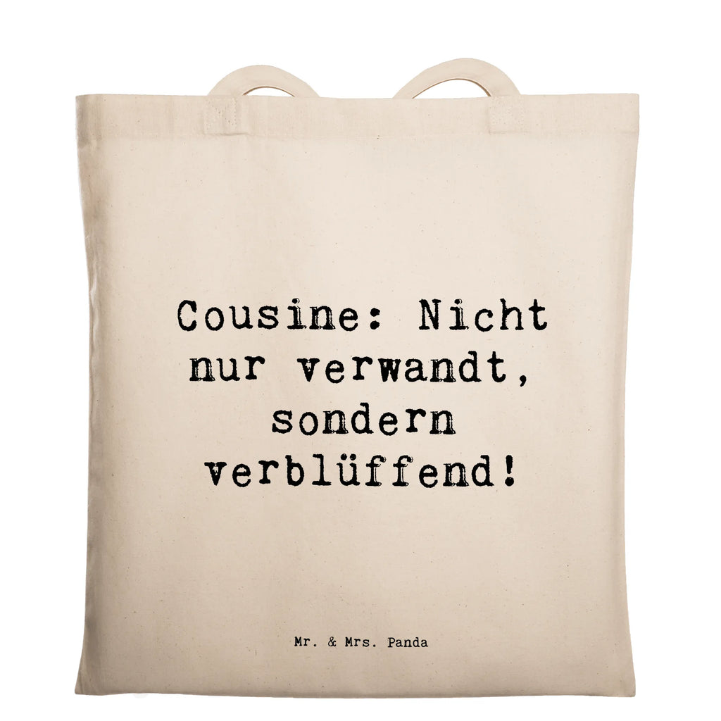 Tragetasche Spruch Cousine Wunder Beuteltasche, Beutel, Einkaufstasche, Jutebeutel, Stoffbeutel, Tasche, Shopper, Umhängetasche, Strandtasche, Schultertasche, Stofftasche, Tragetasche, Badetasche, Jutetasche, Einkaufstüte, Laptoptasche, Familie, Vatertag, Muttertag, Bruder, Schwester, Mama, Papa, Oma, Opa