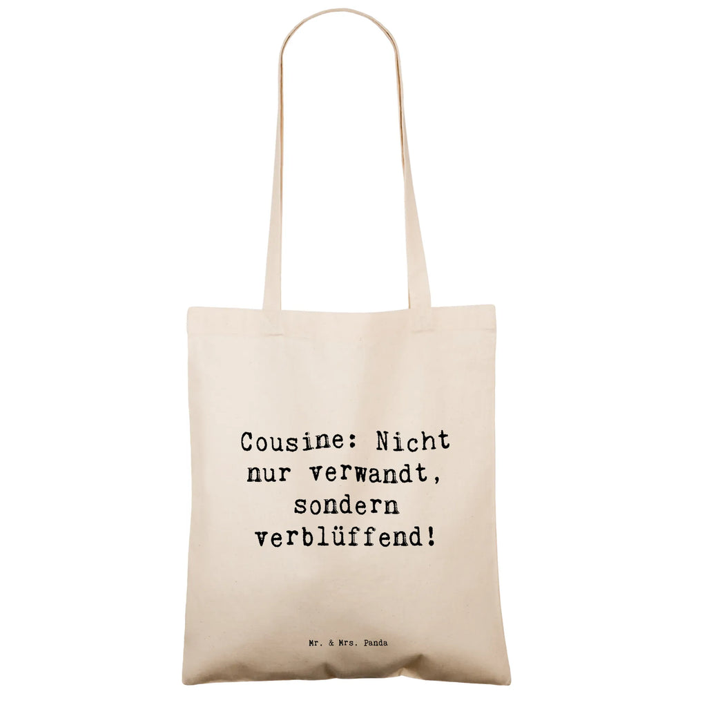 Tragetasche Spruch Cousine Wunder Beuteltasche, Beutel, Einkaufstasche, Jutebeutel, Stoffbeutel, Tasche, Shopper, Umhängetasche, Strandtasche, Schultertasche, Stofftasche, Tragetasche, Badetasche, Jutetasche, Einkaufstüte, Laptoptasche, Familie, Vatertag, Muttertag, Bruder, Schwester, Mama, Papa, Oma, Opa