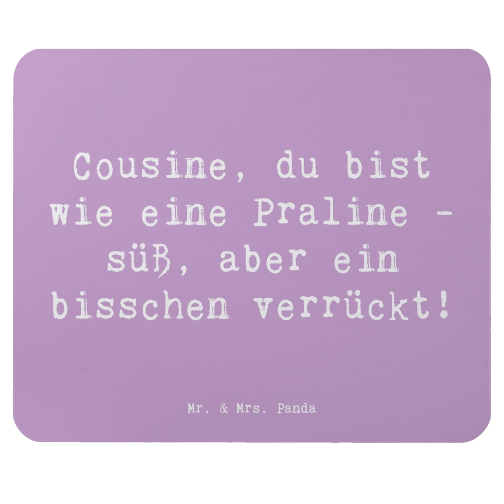 Mauspad Spruch Cousine Praline Mousepad, Computer zubehör, Büroausstattung, PC Zubehör, Arbeitszimmer, Mauspad, Einzigartiges Mauspad, Designer Mauspad, Mausunterlage, Mauspad Büro, Familie, Vatertag, Muttertag, Bruder, Schwester, Mama, Papa, Oma, Opa