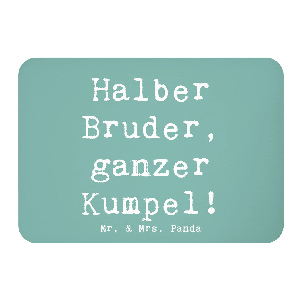 Magnet Spruch Halbbruder Kumpel Kühlschrankmagnet, Pinnwandmagnet, Souvenir Magnet, Motivmagnete, Dekomagnet, Whiteboard Magnet, Notiz Magnet, Kühlschrank Dekoration, Familie, Vatertag, Muttertag, Bruder, Schwester, Mama, Papa, Oma, Opa