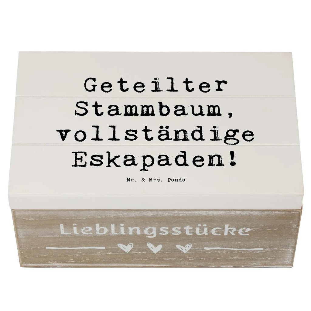 Holzkiste Spruch Halbbruder Eskapaden Holzkiste, Kiste, Schatzkiste, Truhe, Schatulle, XXL, Erinnerungsbox, Erinnerungskiste, Dekokiste, Aufbewahrungsbox, Geschenkbox, Geschenkdose, Familie, Vatertag, Muttertag, Bruder, Schwester, Mama, Papa, Oma, Opa