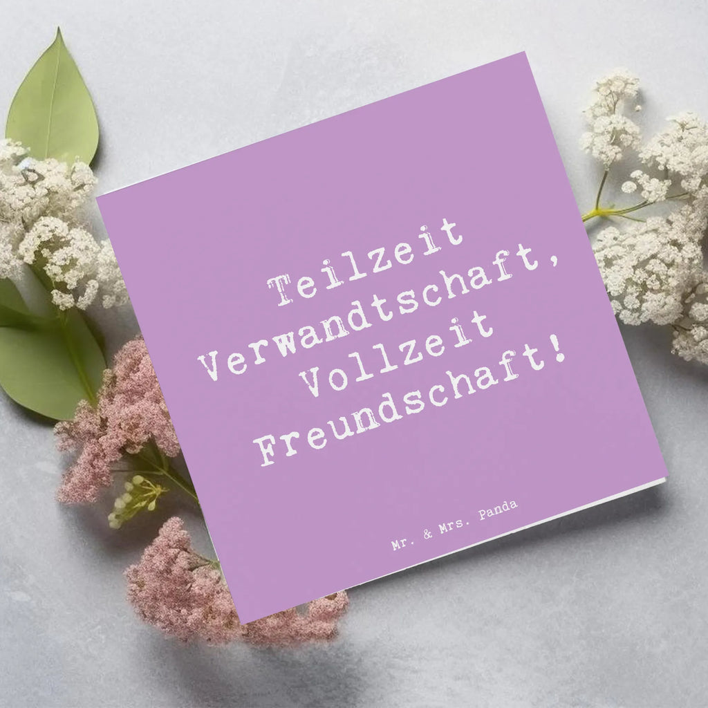 Deluxe Karte Spruch Halbbruder Freundschaft Karte, Grußkarte, Klappkarte, Einladungskarte, Glückwunschkarte, Hochzeitskarte, Geburtstagskarte, Hochwertige Grußkarte, Hochwertige Klappkarte, Familie, Vatertag, Muttertag, Bruder, Schwester, Mama, Papa, Oma, Opa