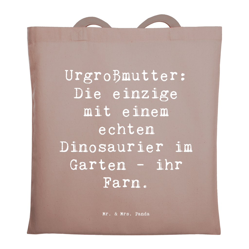 Tragetasche Spruch Urgroßmutter Farn Beuteltasche, Beutel, Einkaufstasche, Jutebeutel, Stoffbeutel, Tasche, Shopper, Umhängetasche, Strandtasche, Schultertasche, Stofftasche, Tragetasche, Badetasche, Jutetasche, Einkaufstüte, Laptoptasche, Familie, Vatertag, Muttertag, Bruder, Schwester, Mama, Papa, Oma, Opa