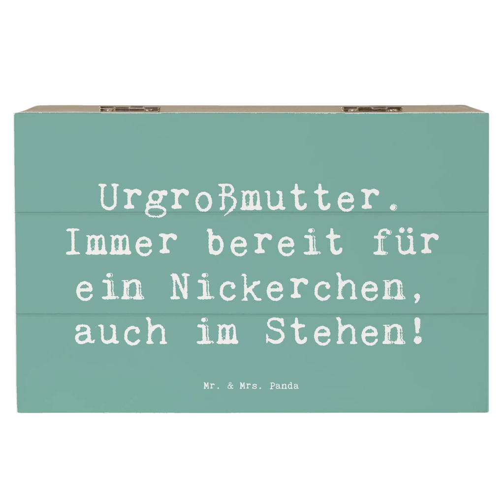 Holzkiste Spruch Urgroßmutter Nickerchen Holzkiste, Kiste, Schatzkiste, Truhe, Schatulle, XXL, Erinnerungsbox, Erinnerungskiste, Dekokiste, Aufbewahrungsbox, Geschenkbox, Geschenkdose, Familie, Vatertag, Muttertag, Bruder, Schwester, Mama, Papa, Oma, Opa