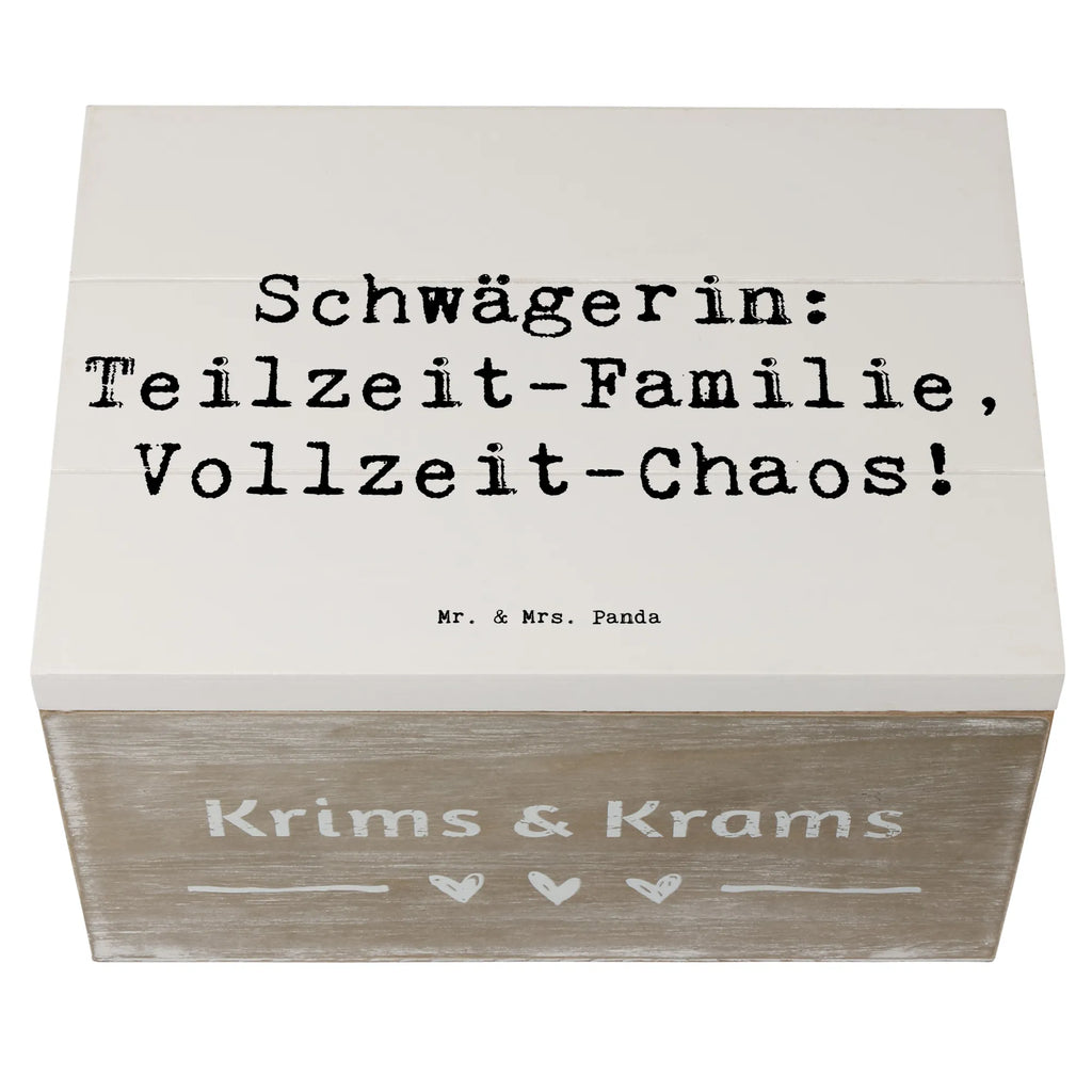 Holzkiste Spruch Schwägerin Chaos Holzkiste, Kiste, Schatzkiste, Truhe, Schatulle, XXL, Erinnerungsbox, Erinnerungskiste, Dekokiste, Aufbewahrungsbox, Geschenkbox, Geschenkdose, Familie, Vatertag, Muttertag, Bruder, Schwester, Mama, Papa, Oma, Opa