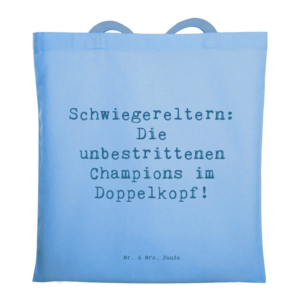 Tragetasche Spruch Schwiegereltern Champions Beuteltasche, Beutel, Einkaufstasche, Jutebeutel, Stoffbeutel, Tasche, Shopper, Umhängetasche, Strandtasche, Schultertasche, Stofftasche, Tragetasche, Badetasche, Jutetasche, Einkaufstüte, Laptoptasche, Familie, Vatertag, Muttertag, Bruder, Schwester, Mama, Papa, Oma, Opa