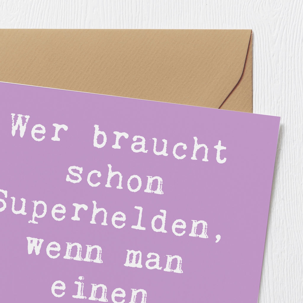 Deluxe Karte Spruch Stiefbruder Held Karte, Grußkarte, Klappkarte, Einladungskarte, Glückwunschkarte, Hochzeitskarte, Geburtstagskarte, Hochwertige Grußkarte, Hochwertige Klappkarte, Familie, Vatertag, Muttertag, Bruder, Schwester, Mama, Papa, Oma, Opa