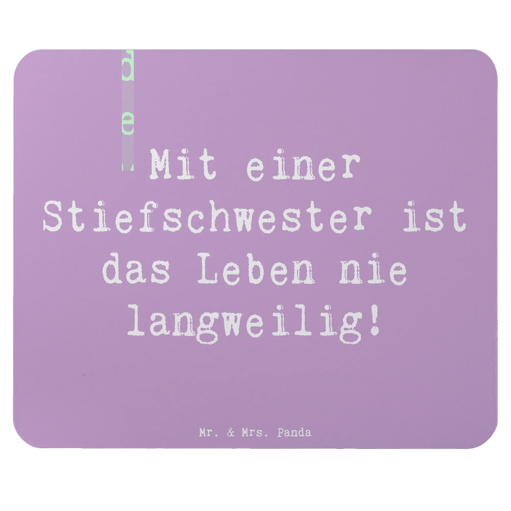 Mauspad Spruch Stiefschwester Abenteuer Mousepad, Computer zubehör, Büroausstattung, PC Zubehör, Arbeitszimmer, Mauspad, Einzigartiges Mauspad, Designer Mauspad, Mausunterlage, Mauspad Büro, Familie, Vatertag, Muttertag, Bruder, Schwester, Mama, Papa, Oma, Opa