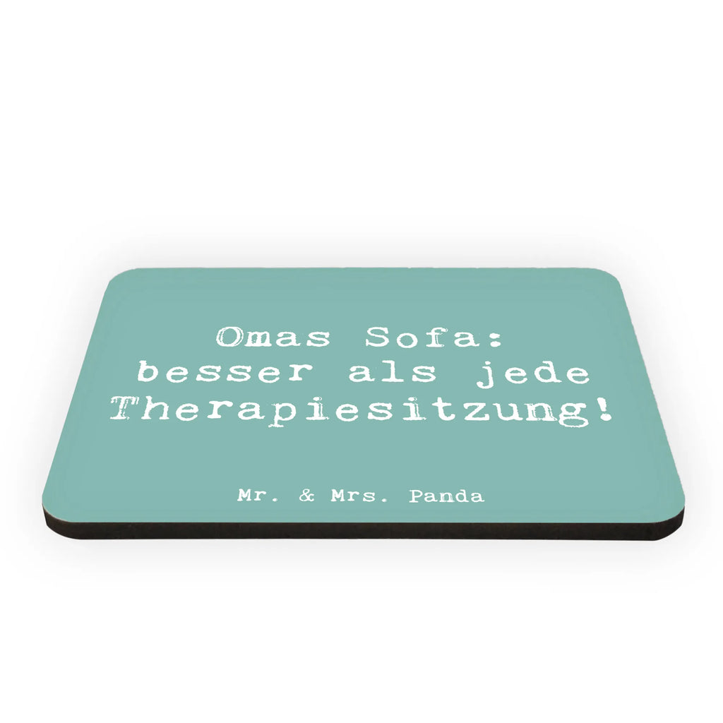 Magnet Spruch Omas Sofa: besser als jede Therapiesitzung! Kühlschrankmagnet, Pinnwandmagnet, Souvenir Magnet, Motivmagnete, Dekomagnet, Whiteboard Magnet, Notiz Magnet, Kühlschrank Dekoration, Familie, Vatertag, Muttertag, Bruder, Schwester, Mama, Papa, Oma, Opa