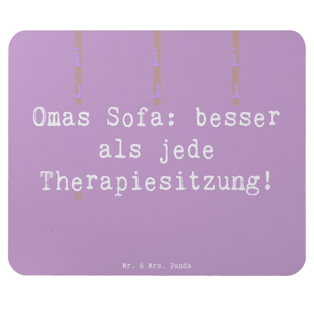 Mauspad Spruch Omas Sofa: besser als jede Therapiesitzung! Mousepad, Computer zubehör, Büroausstattung, PC Zubehör, Arbeitszimmer, Mauspad, Einzigartiges Mauspad, Designer Mauspad, Mausunterlage, Mauspad Büro, Familie, Vatertag, Muttertag, Bruder, Schwester, Mama, Papa, Oma, Opa