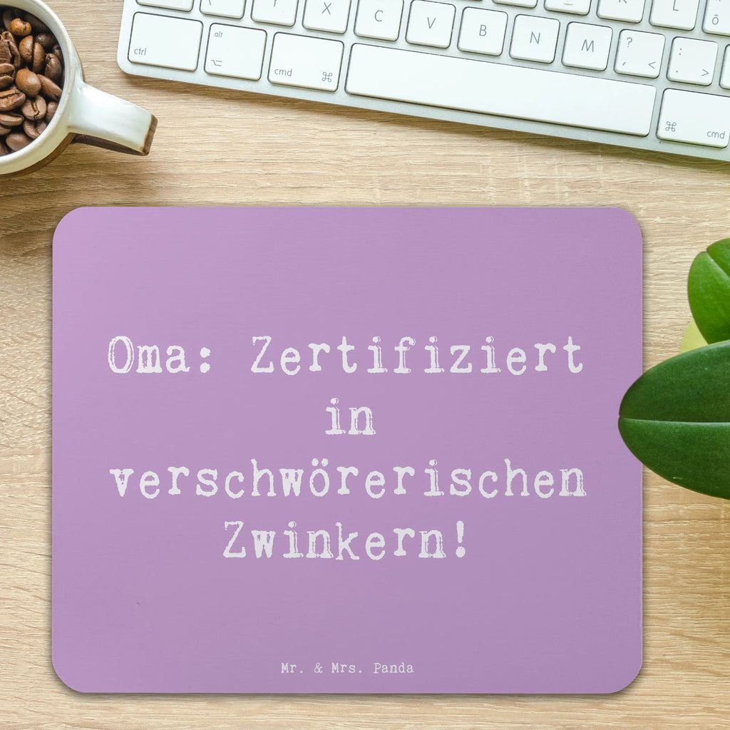 Mauspad Spruch Oma Zwinkern Mousepad, Computer zubehör, Büroausstattung, PC Zubehör, Arbeitszimmer, Mauspad, Einzigartiges Mauspad, Designer Mauspad, Mausunterlage, Mauspad Büro, Familie, Vatertag, Muttertag, Bruder, Schwester, Mama, Papa, Oma, Opa