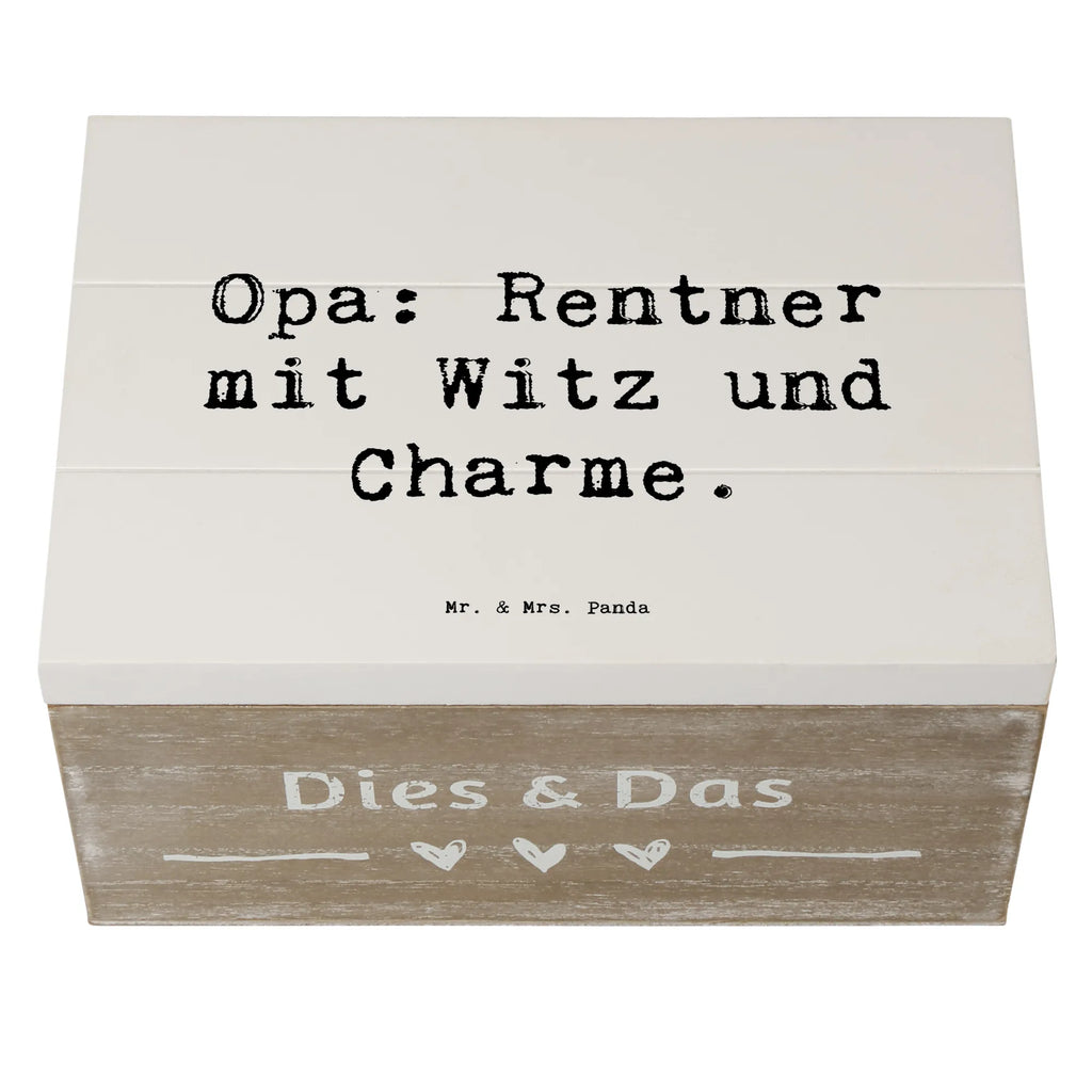 Holzkiste Spruch Opa Rentner Holzkiste, Kiste, Schatzkiste, Truhe, Schatulle, XXL, Erinnerungsbox, Erinnerungskiste, Dekokiste, Aufbewahrungsbox, Geschenkbox, Geschenkdose, Familie, Vatertag, Muttertag, Bruder, Schwester, Mama, Papa, Oma, Opa